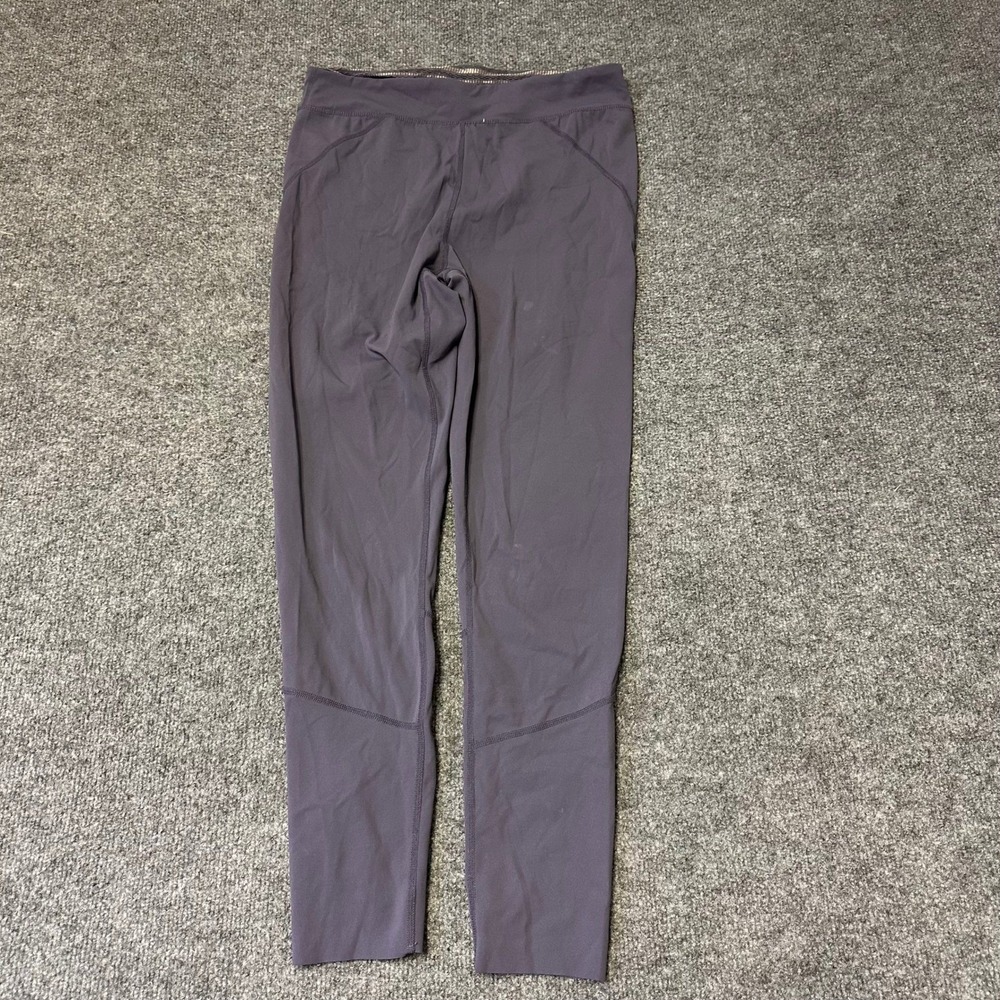 Free People Movement Leggings Womens Size M Purple Laser Cut Wing Detail Active